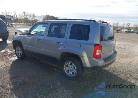 2017 Jeep Patriot Sport 4X4 from USA, damaged, VIN 1C4NJRBB4HD150896